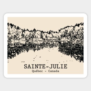 Sainte-Julie - Québec Magnet
